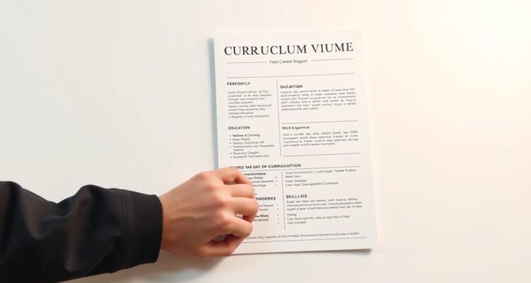 currículo simples