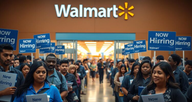 vagas de emprego no Walmart