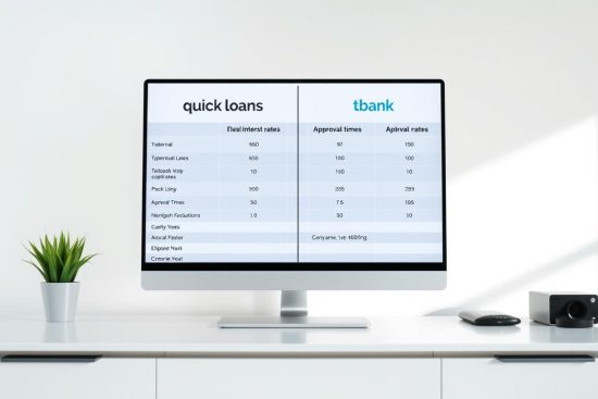 ¿Préstamos rápidos o bancarios? Comparativa completa
