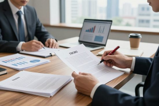 How Lawyers Review Financial Contracts for Risk